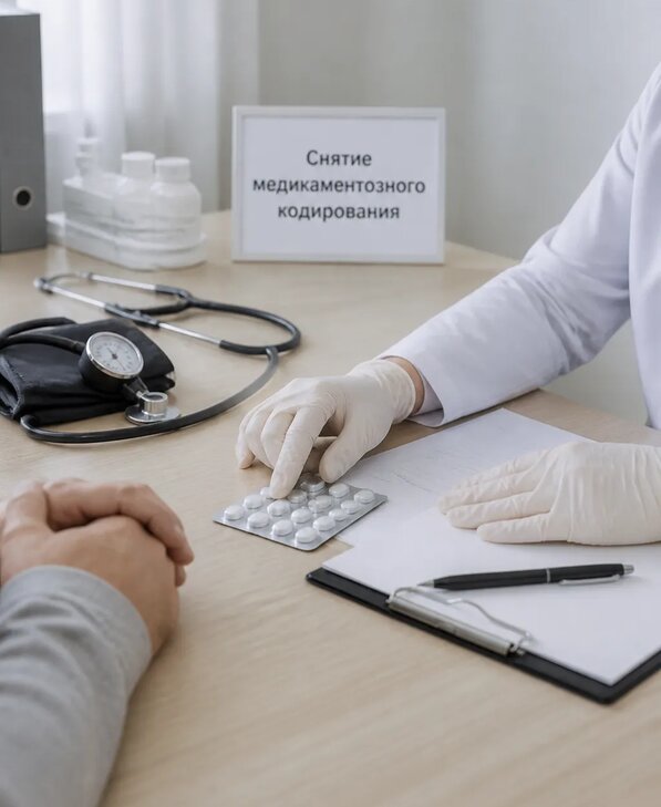 Снятие медикаментозного кодирования в Чернушке от 5078 р. | Медзона