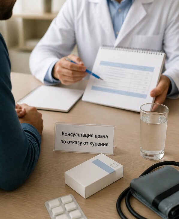 Консультация врача по отказу от курения для взрослых в Чернушке